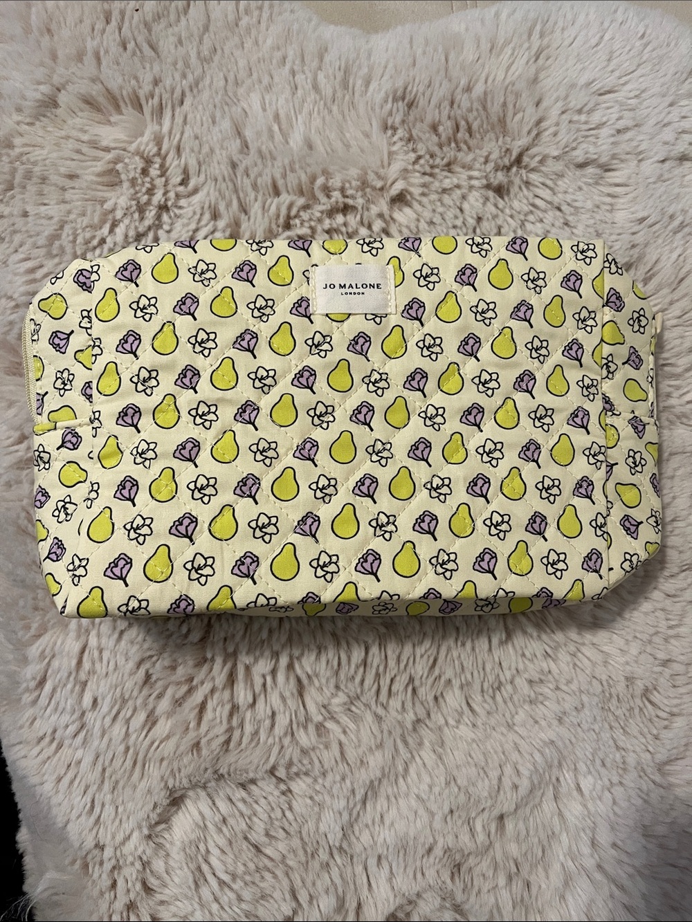 Jo Malone Pear and Freesia Quilted Pouch